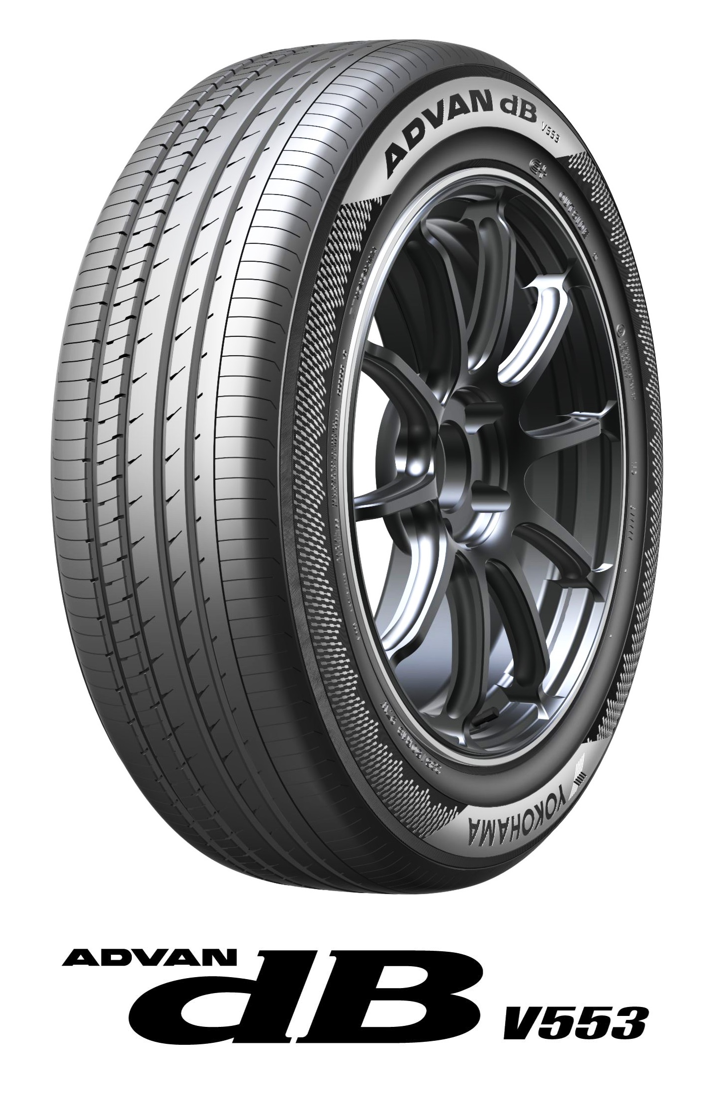 パチYOKOHAMA ADVAN dB V553 175/65R15 Yokohama apresenta o ADVAN dB V553: o pneu de conforto Premium
